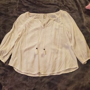 White Forever 21 Shirt